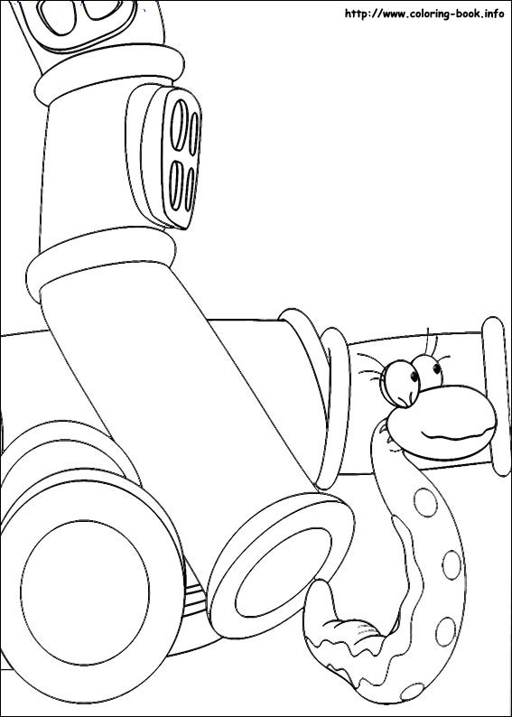 Andy Pandy coloring picture